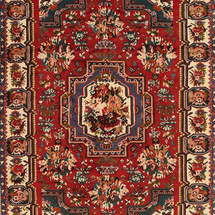 Traditional Red Persian Rug, tr2209