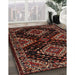 Traditional Brown Persian Rug in Family Room, tr2210