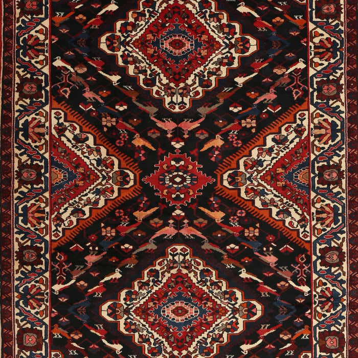 Machine Washable Traditional Brown Rug, wshtr2210