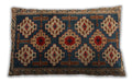 Traditional Classic Rectangular Orange Brown Lumbar Throw Pillow, 13 inch by 19 inch, lbtr2211