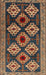 Traditional Orange Brown Persian Rug, tr2211