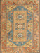 Traditional Metallic Gold Oriental Rug, tr2213