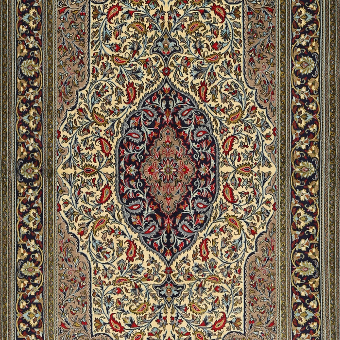 Traditional Bakers Brown Medallion Rug, tr2216