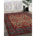 Traditional Brown Persian Rug in Family Room, tr2219