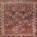 Square Traditional Red Persian Rug, tr2224