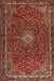 Traditional Rust Pink Persian Rug, tr2226