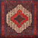 Square Traditional Brown Persian Rug, tr2229