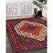 Traditional Brown Persian Rug in Family Room, tr2229