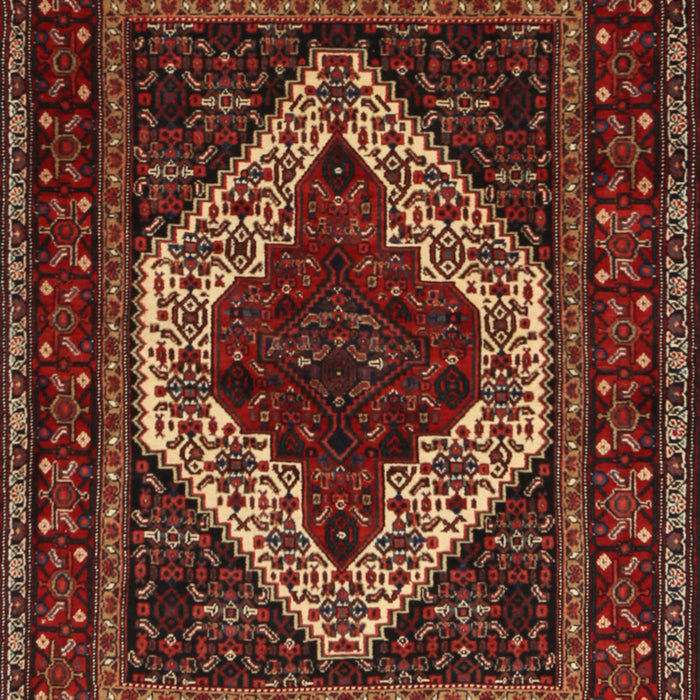 Traditional Sienna Brown Persian Rug, tr2230