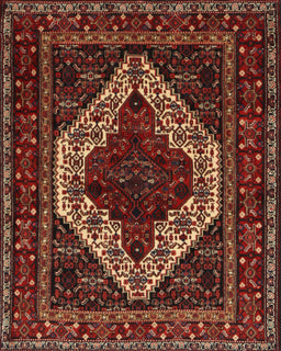 Machine Washable Traditional Sienna Brown Rug, wshtr2230
