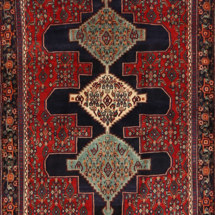 Machine Washable Traditional Chestnut Brown Rug, wshtr2232
