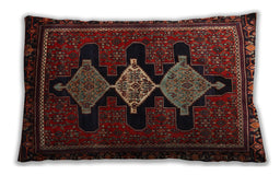 Traditional Classic Rectangular Chestnut Brown Lumbar Throw Pillow, 13 inch by 19 inch, lbtr2232