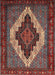 Traditional Dark Almond Brown Persian Rug, tr2233