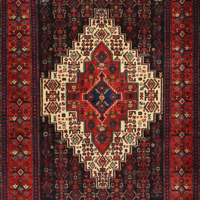 Traditional Reddish Brown Persian Rug, tr2236