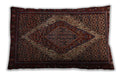 Traditional Classic Rectangular Sepia Brown Lumbar Throw Pillow, 13 inch by 19 inch, lbtr2237
