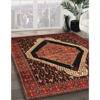 Traditional Deep Red Persian Rug, tr2239