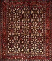 Machine Washable Traditional Dark Sienna Brown Rug, wshtr2243