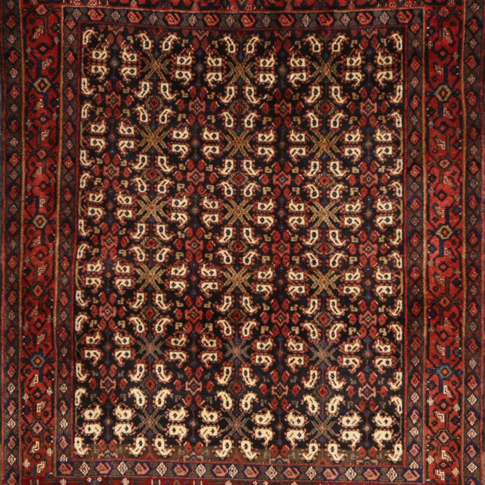 Machine Washable Traditional Dark Sienna Brown Rug, wshtr2243