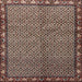 Square Traditional Red Persian Rug, tr2245