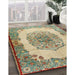 Machine Washable Traditional Brown Rug in a Family Room, wshtr2247