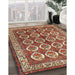 Machine Washable Traditional Fire Brick Red Rug in a Family Room, wshtr2248