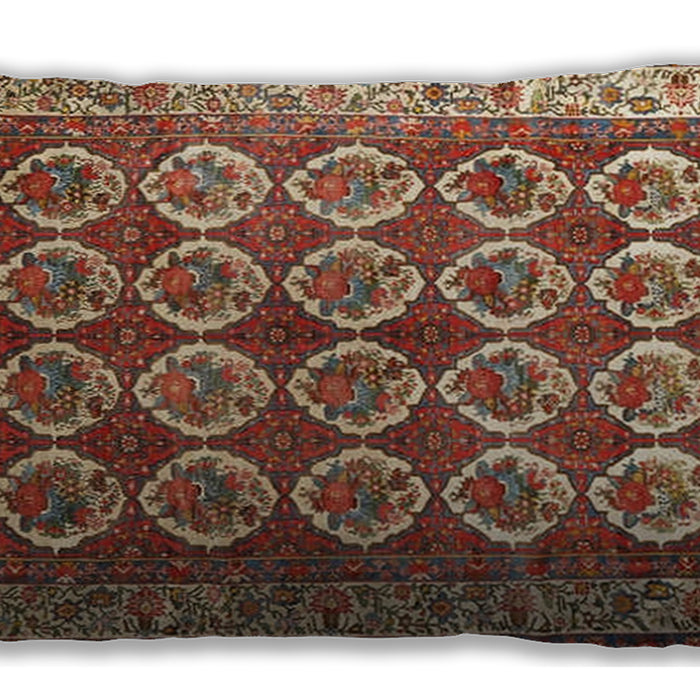 Traditional Classic Rectangular Fire Brick Red Lumbar Throw Pillow, 13 inch by 19 inch, lbtr2248