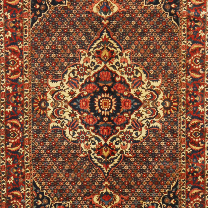 Traditional Saffron Red Persian Rug, tr2251
