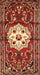 Machine Washable Traditional Tomato Red Rug, wshtr2252