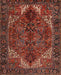 Machine Washable Traditional Gold Brown Rug, wshtr2255