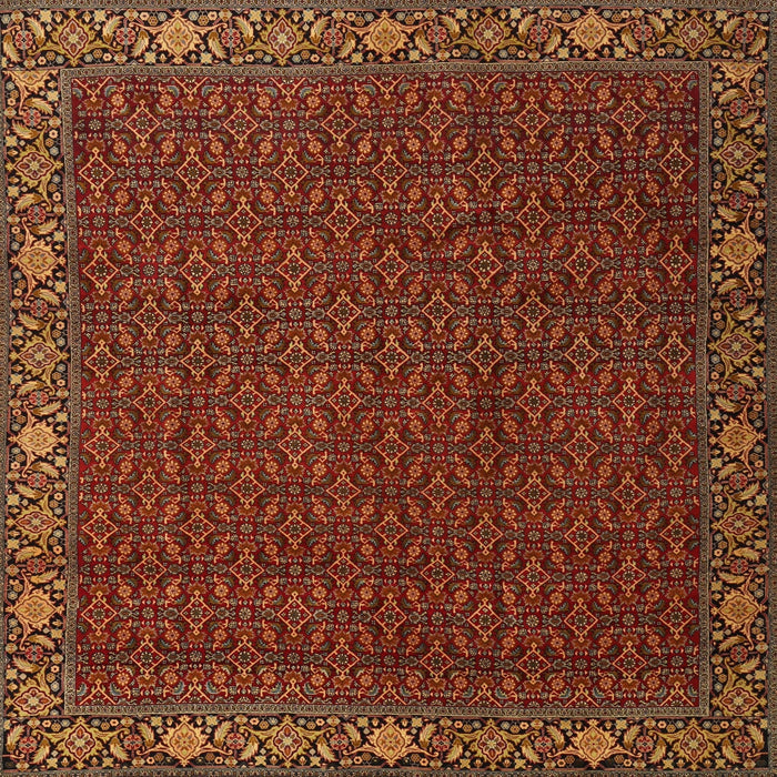 Square Traditional Red Persian Rug, tr2258