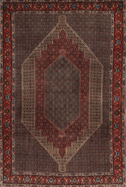 Machine Washable Traditional Brown Rug, wshtr2260