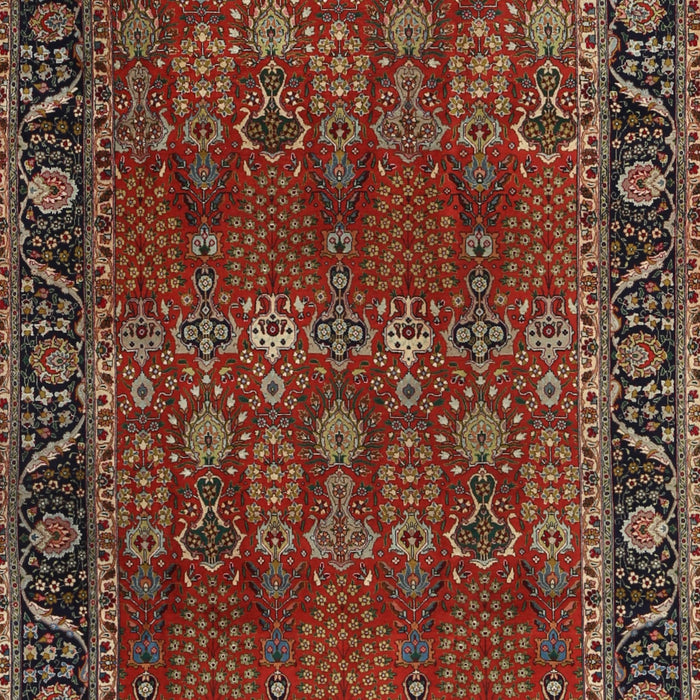 Traditional Saffron Red Persian Rug, tr2261