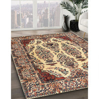 Traditional Red Brown Persian Rug, tr2264