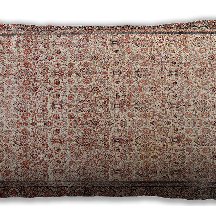 Traditional Classic Rectangular Chestnut Red Lumbar Throw Pillow, 13 inch by 19 inch, lbtr2265