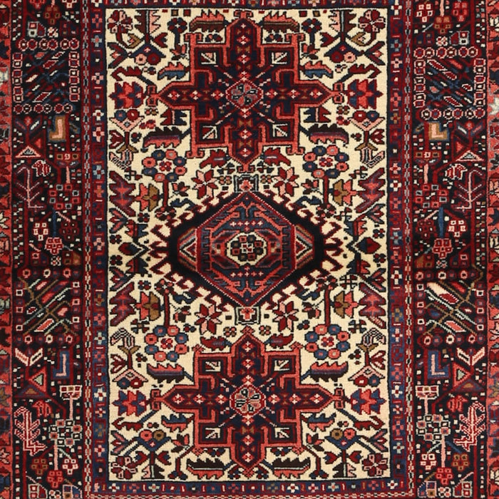 Traditional Dark Gold Brown Persian Rug, tr2271