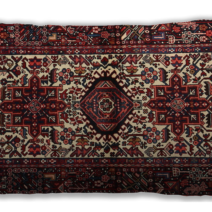 Traditional Classic Rectangular Dark Gold Brown Lumbar Throw Pillow, 13 inch by 19 inch, lbtr2271