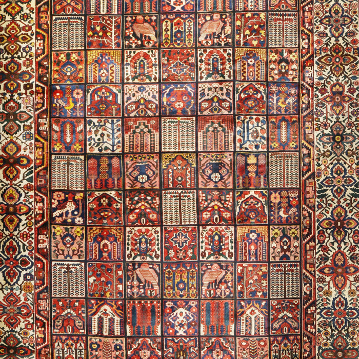 Traditional Saffron Red Persian Rug, tr2274