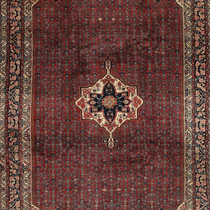 Traditional Deep Red Persian Rug, tr2280
