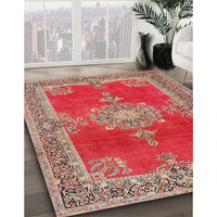 Traditional Light Copper Gold Persian Rug, tr2282