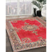 Traditional Light Copper Gold Persian Rug in Family Room, tr2282