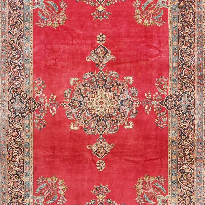 Traditional Light Copper Gold Persian Rug, tr2282