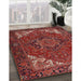 Machine Washable Traditional Rust Pink Rug in a Family Room, wshtr2284