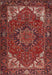 Traditional Rust Pink Persian Rug, tr2284