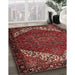 Traditional Red Persian Rug in Family Room, tr2285