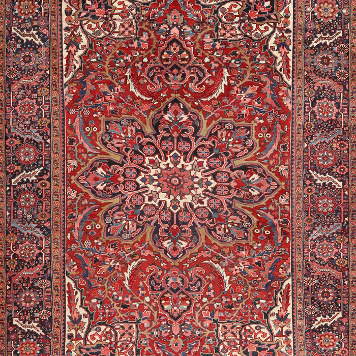 Machine Washable Traditional Orange Salmon Pink Rug, wshtr2286