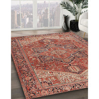 Traditional Light Copper Gold Persian Rug, tr2287