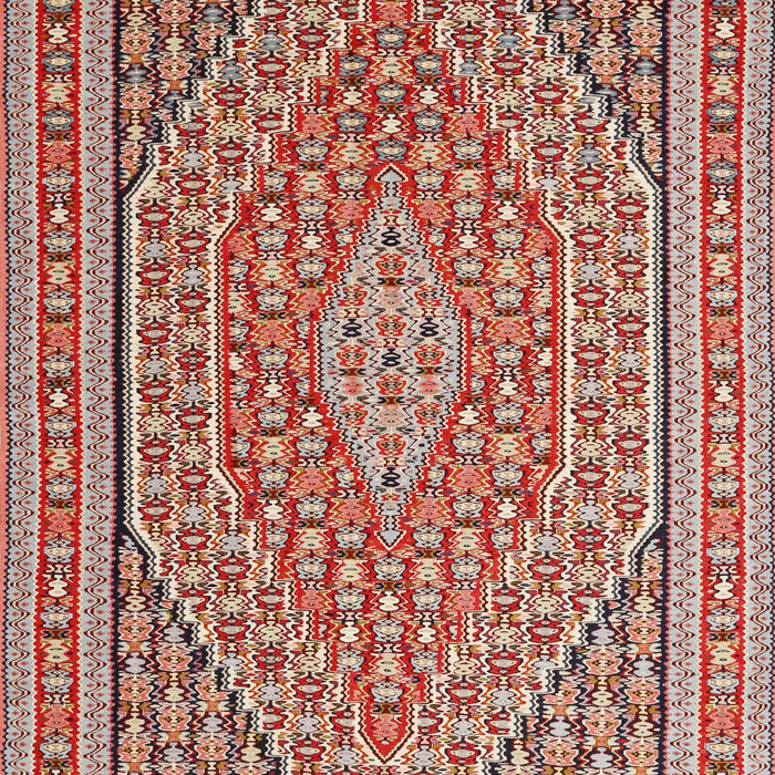 Machine Washable Traditional Fire Brick Red Rug, wshtr228