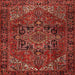 Square Traditional Red Persian Rug, tr2290
