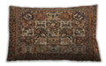 Traditional Classic Rectangular Bakers Brown Lumbar Throw Pillow, 13 inch by 19 inch, lbtr2294