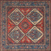 Square Traditional Pink Persian Rug, tr2295